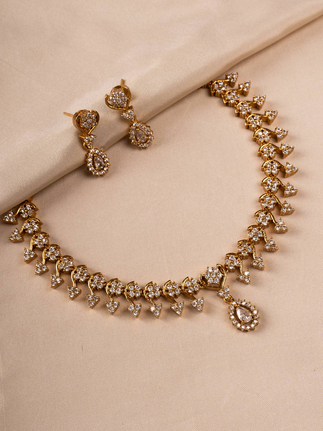 bridal necklace set