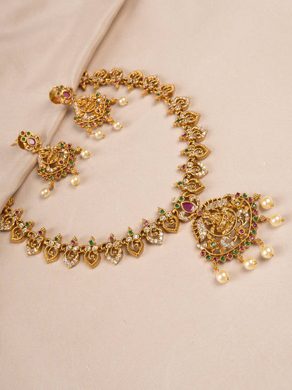 Antique Temple Jewellery design 