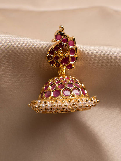 jhumka earring golden