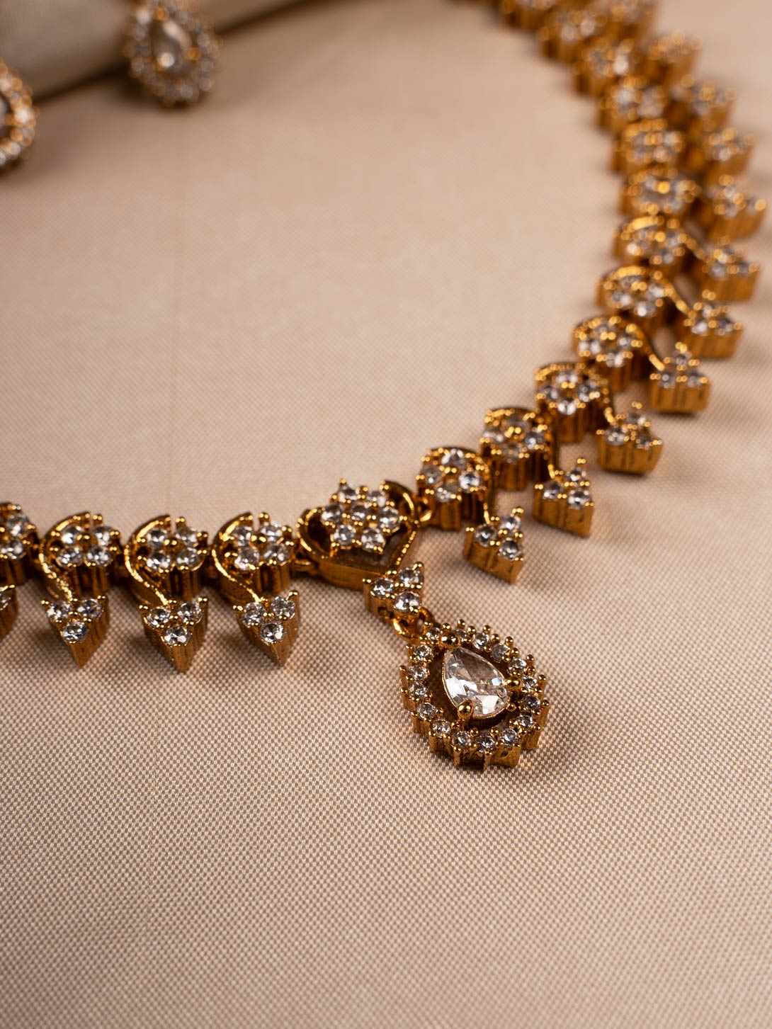 bridal necklace set